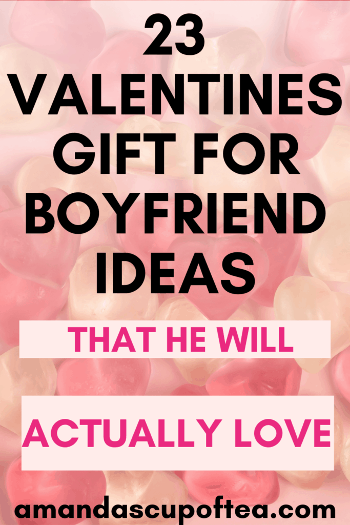 first valentines gift for boyfriend