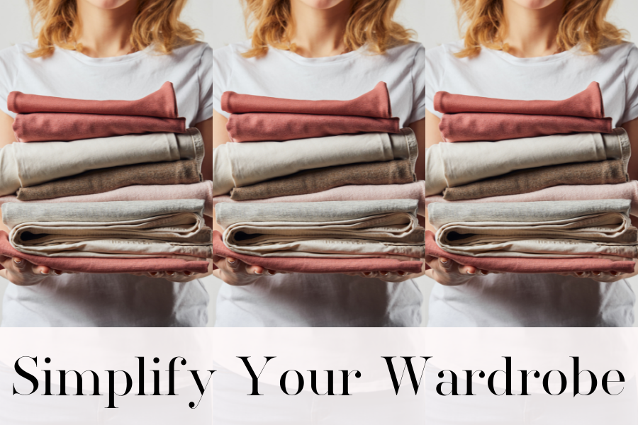 simplify your wardrobe