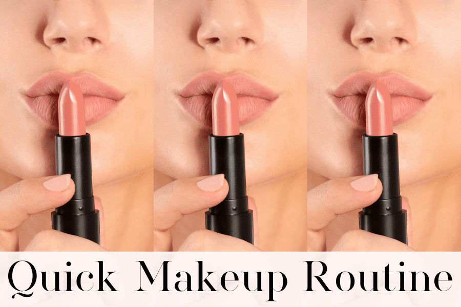 quick makeup routine
