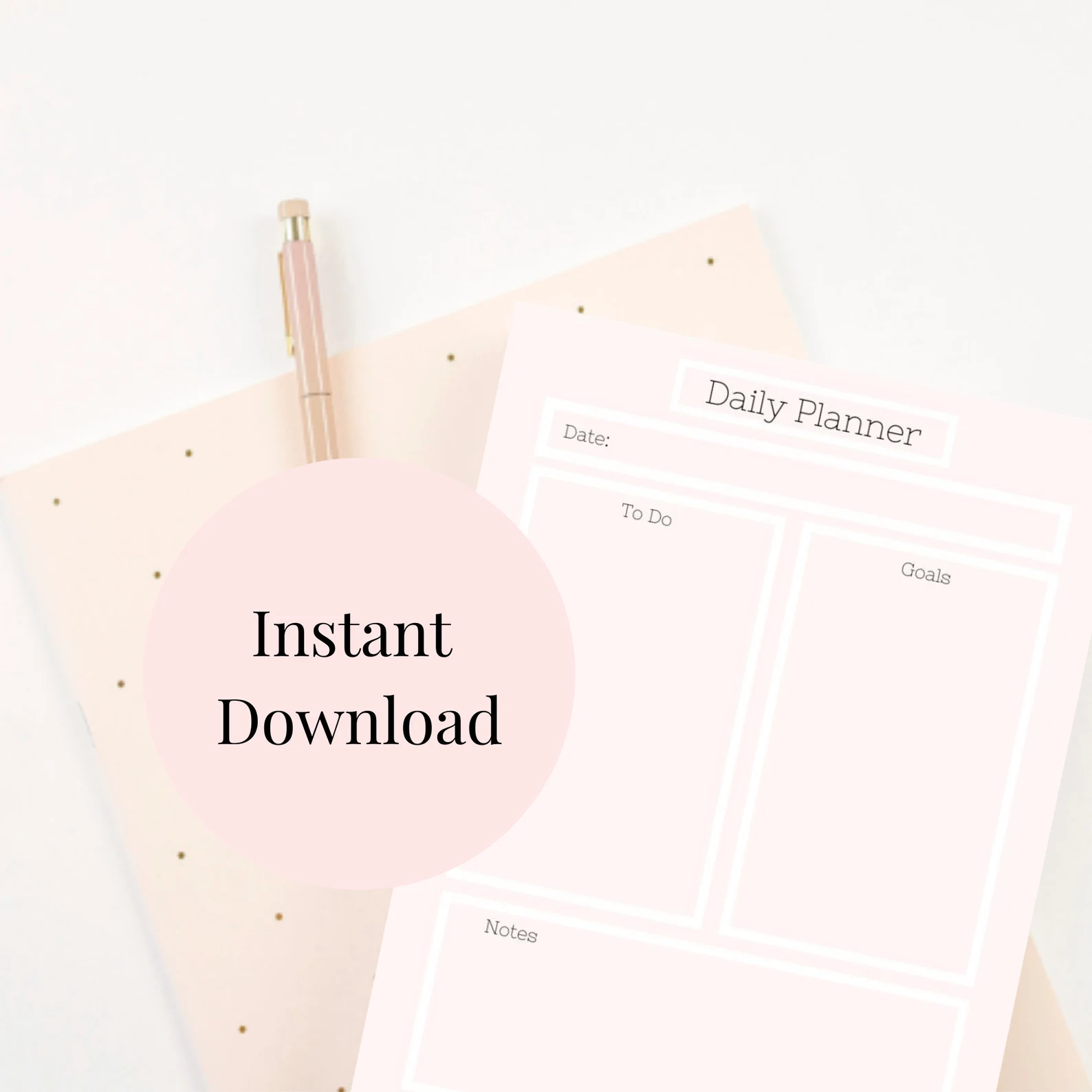 Daily and Weekly Digital Printable Planners in 6 Colors. Printable Daily Planner and Weekly Planner 8.5x11 PDF - Etsy
