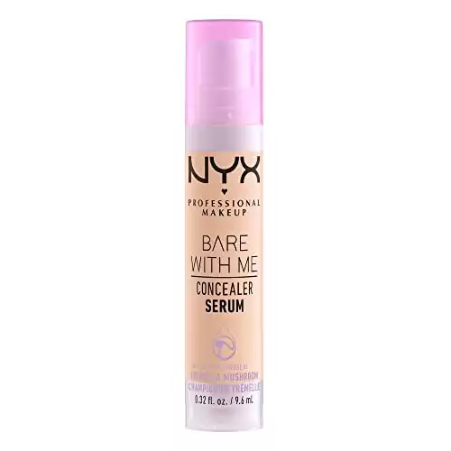 NYX PROFESSIONAL MAKEUP Bare With Me Concealer Serum, Up To 24Hr Hydration - Vanilla